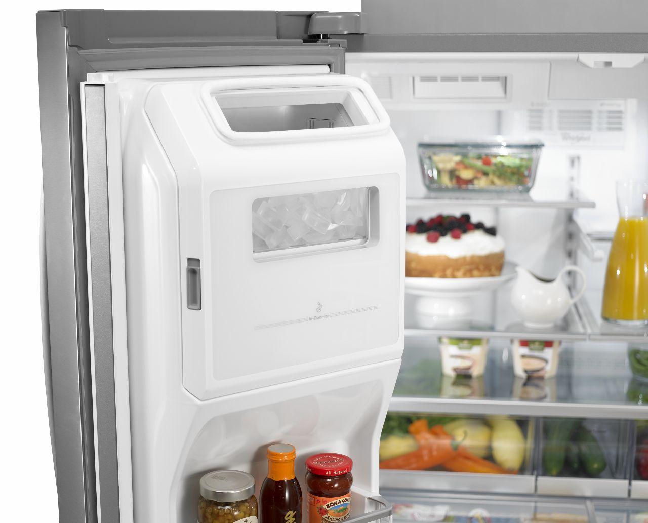 Whirlpool 28 cu. ft. 4Door French Door Refrigerator with the Most Flexible Storage Colder's